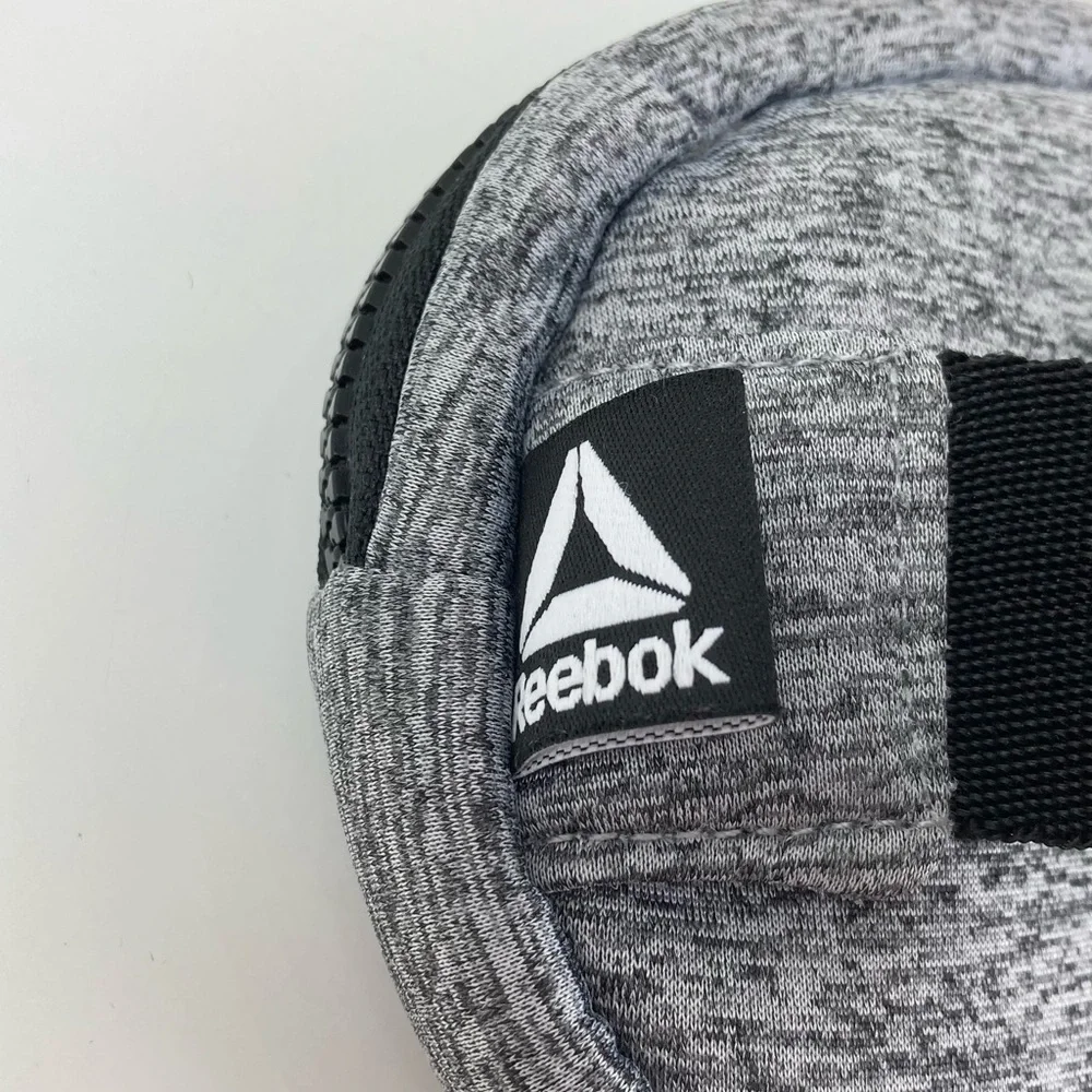Reebok Unisex Hazel Fannypack Waist Belt Bag Gray & Black - Picture 3 of 12
